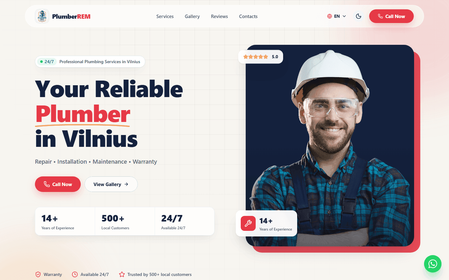 PlumberRem website built by KAPINTERNATIONAL