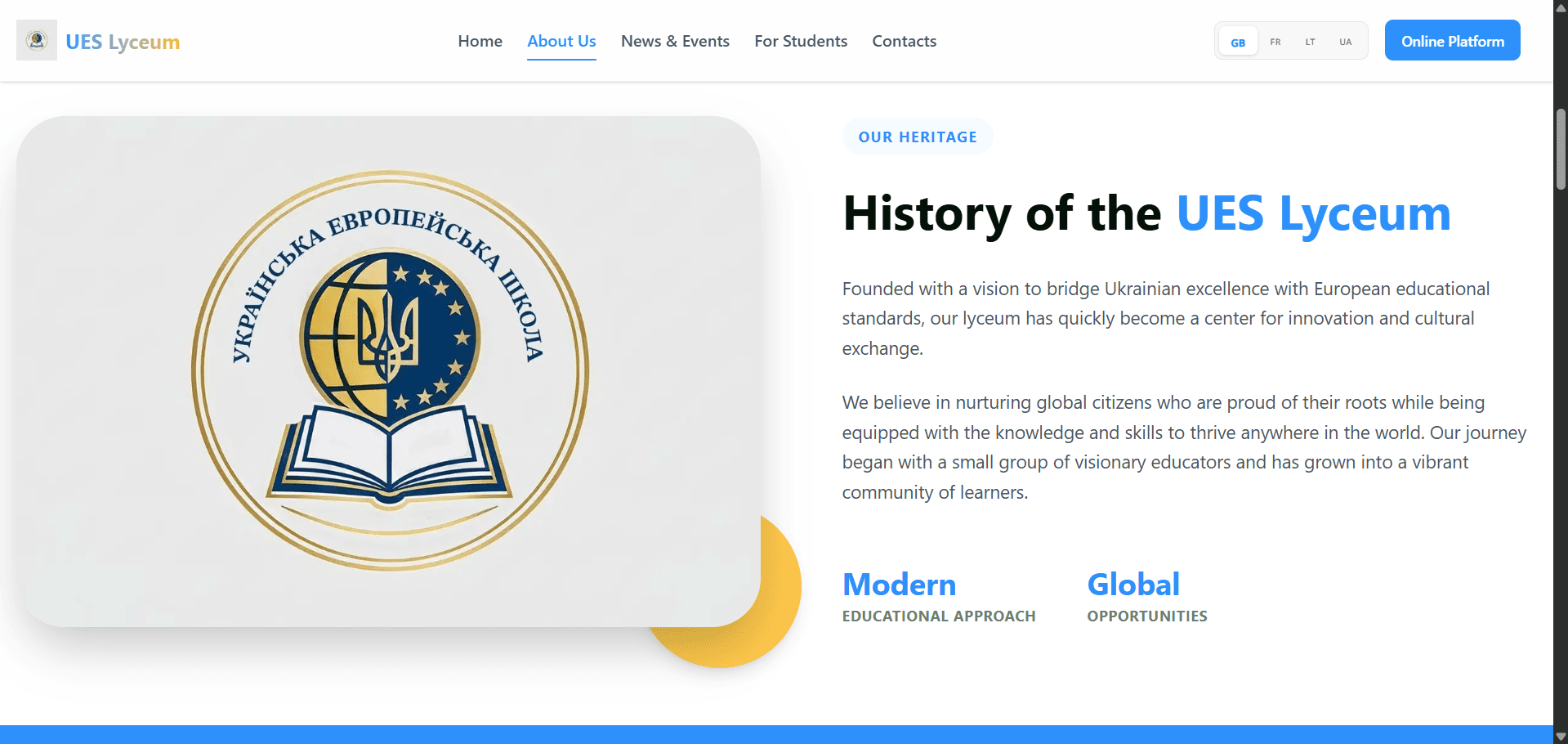 Kyiv Lyceum "Ukrainian European School"